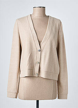 Gilet manches longues stretch marron STREET ONE femme