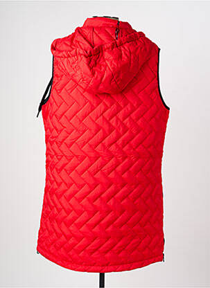Doudoune capuche a capuche rouge TUZZI femme
