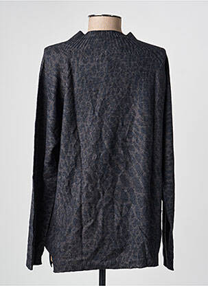 Pull coupe droite manches longues gris ESCORPION femme