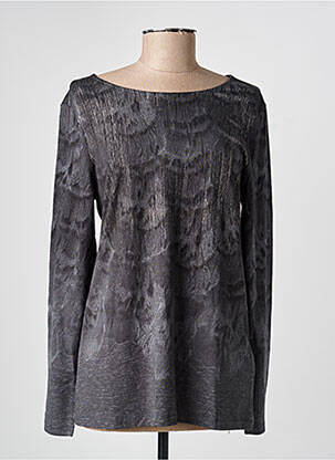 T-shirt manches longues manches longues gris OLSEN femme
