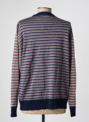 Pull coupe droite manches longues bleu I.ODENA femme