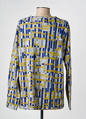 Pull coupe droite manches longues gris I.ODENA femme