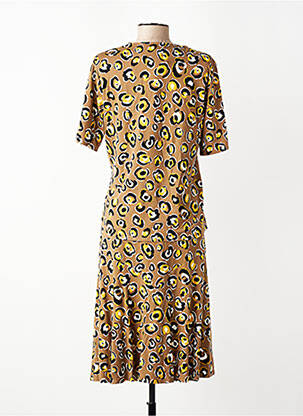 Ensemble jupe coupe cintrée marron FRANK WALDER femme
