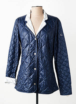 Doudoune manches longues sans capuche bleu CANASPORT femme
