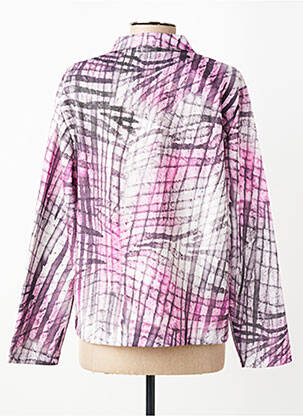 Chemisier coupe cintrée manches longues rose GRIFFON femme