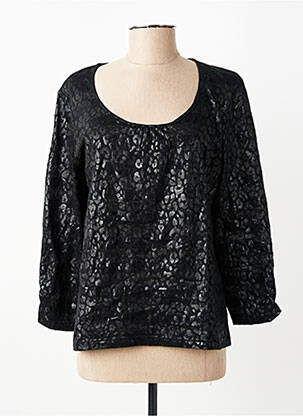 T-shirt manches longues manches longues noir PAUPORTÉ femme
