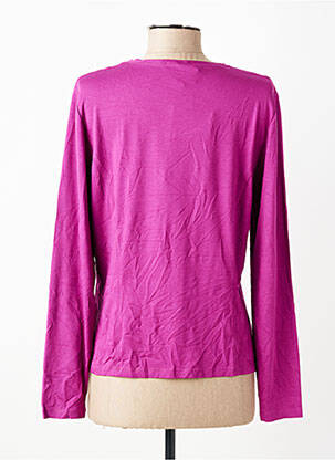 T-shirt manches longues manches longues violet PAUPORTÉ femme