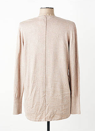 Gilet manches longues coupe cintrée beige RABE femme