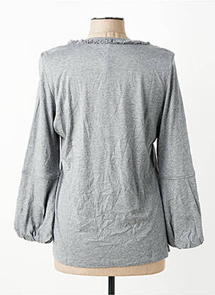 T-shirt manches longues manches longues gris ESCORPION femme