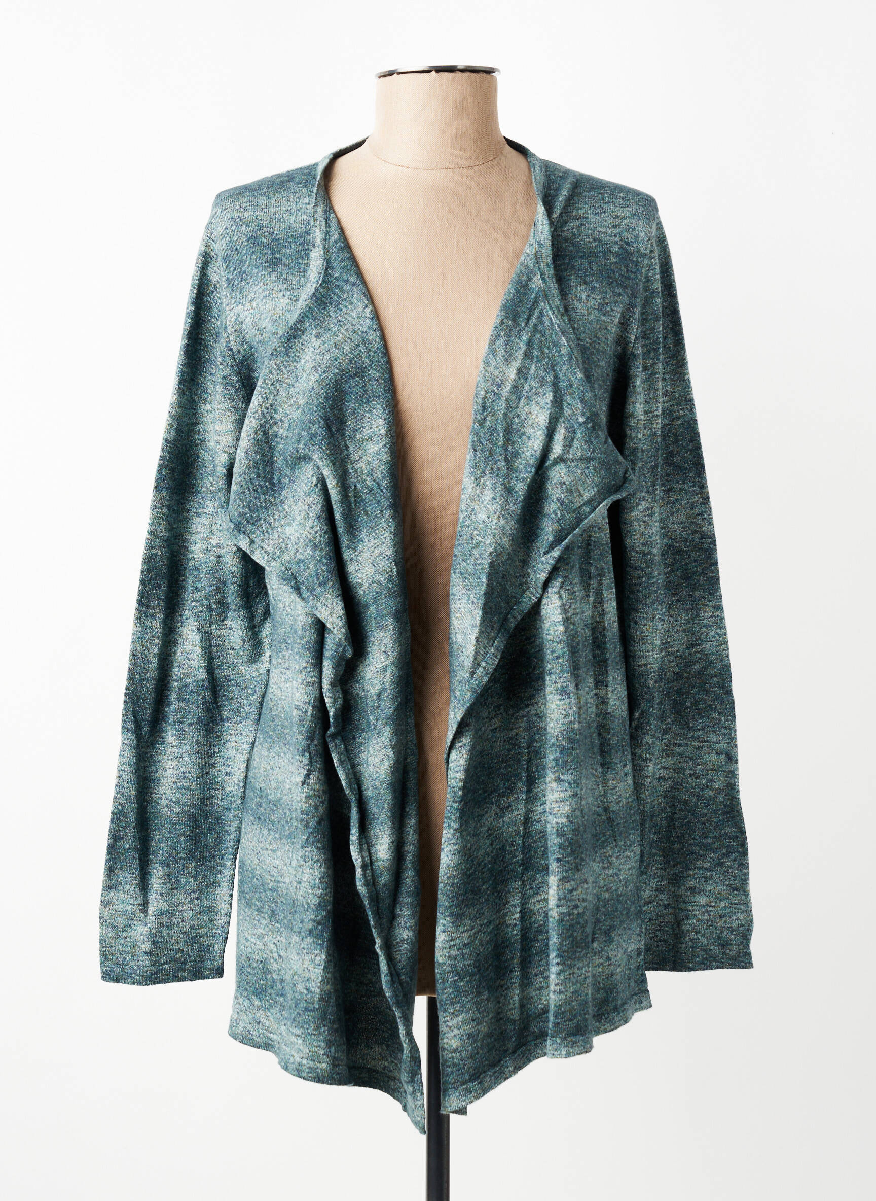 Gilet manches longues manches longues vert ESCORPION femme