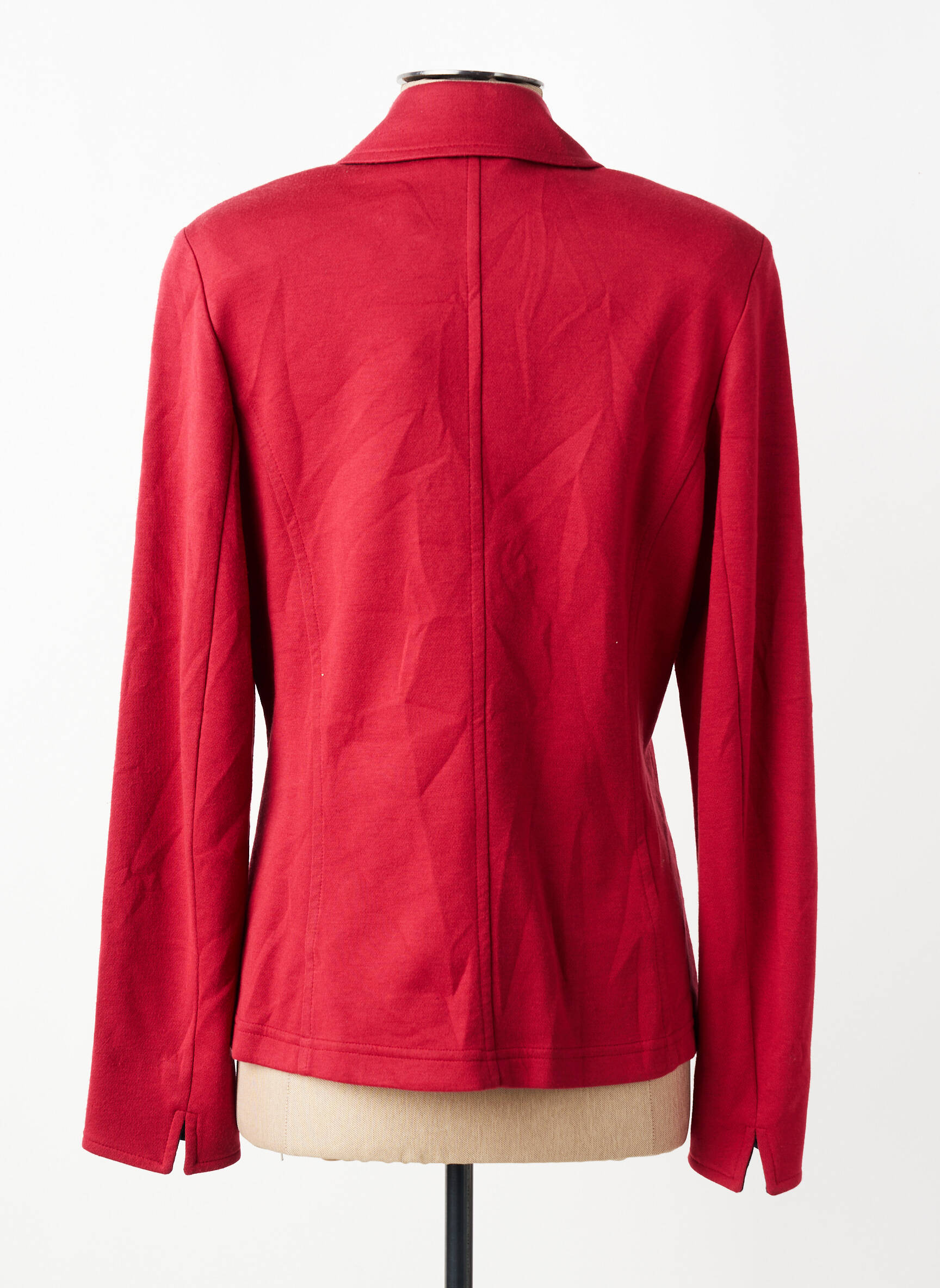 Veste casual col chemisier rouge RABE femme