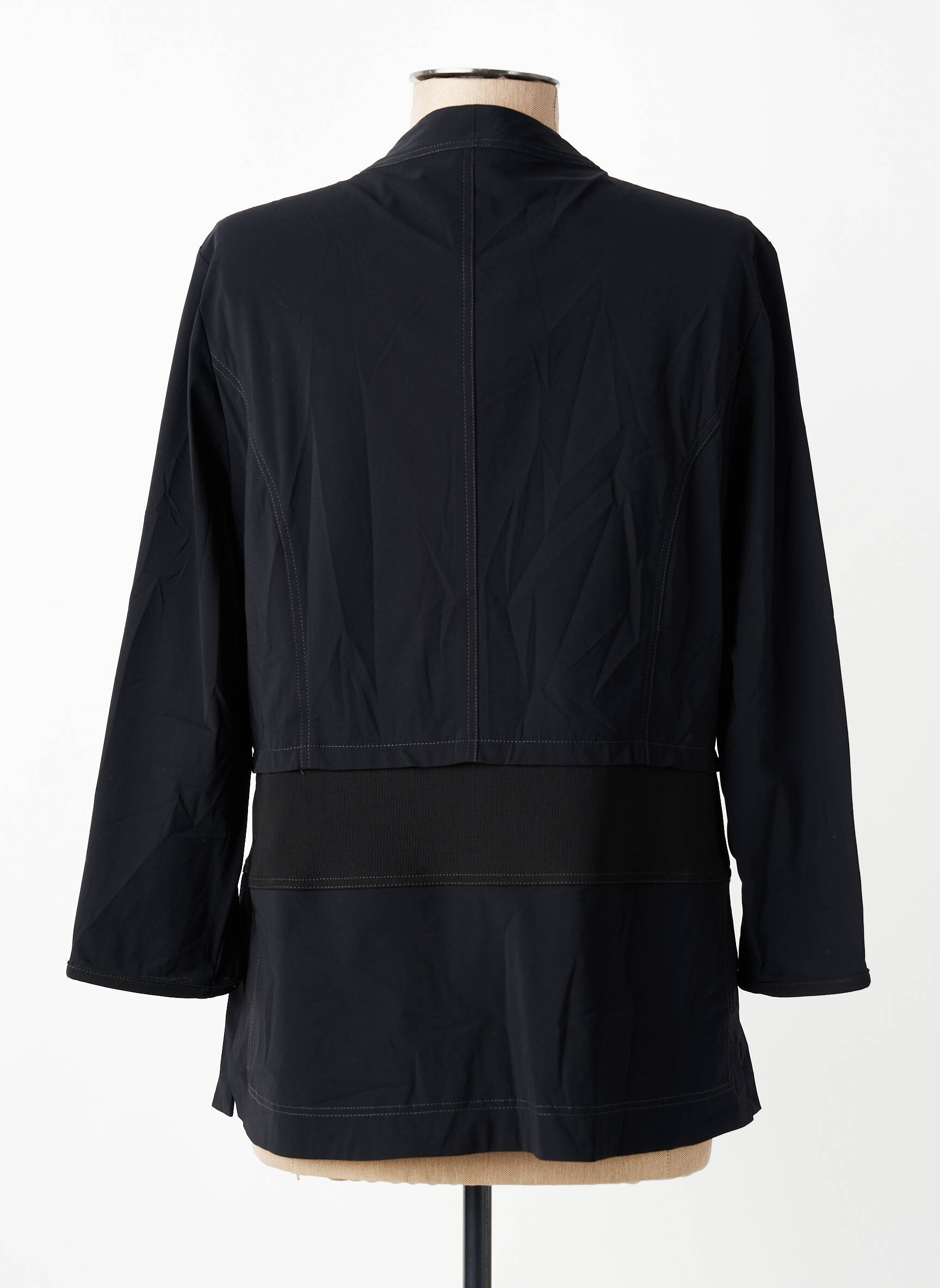 Veste casual coupe droite noir PAUPORTÉ femme