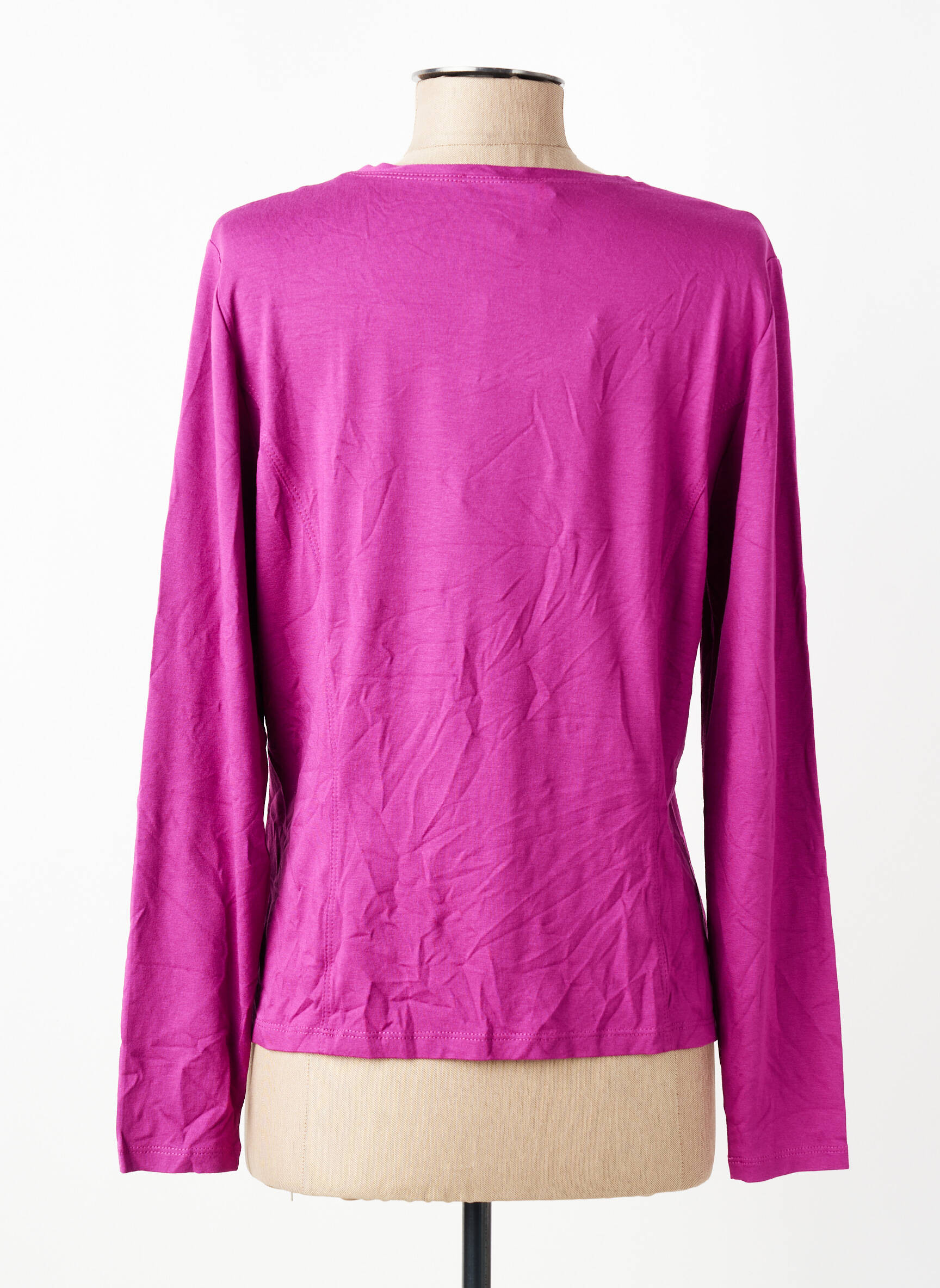 T-shirt manches longues manches longues violet PAUPORTÉ femme
