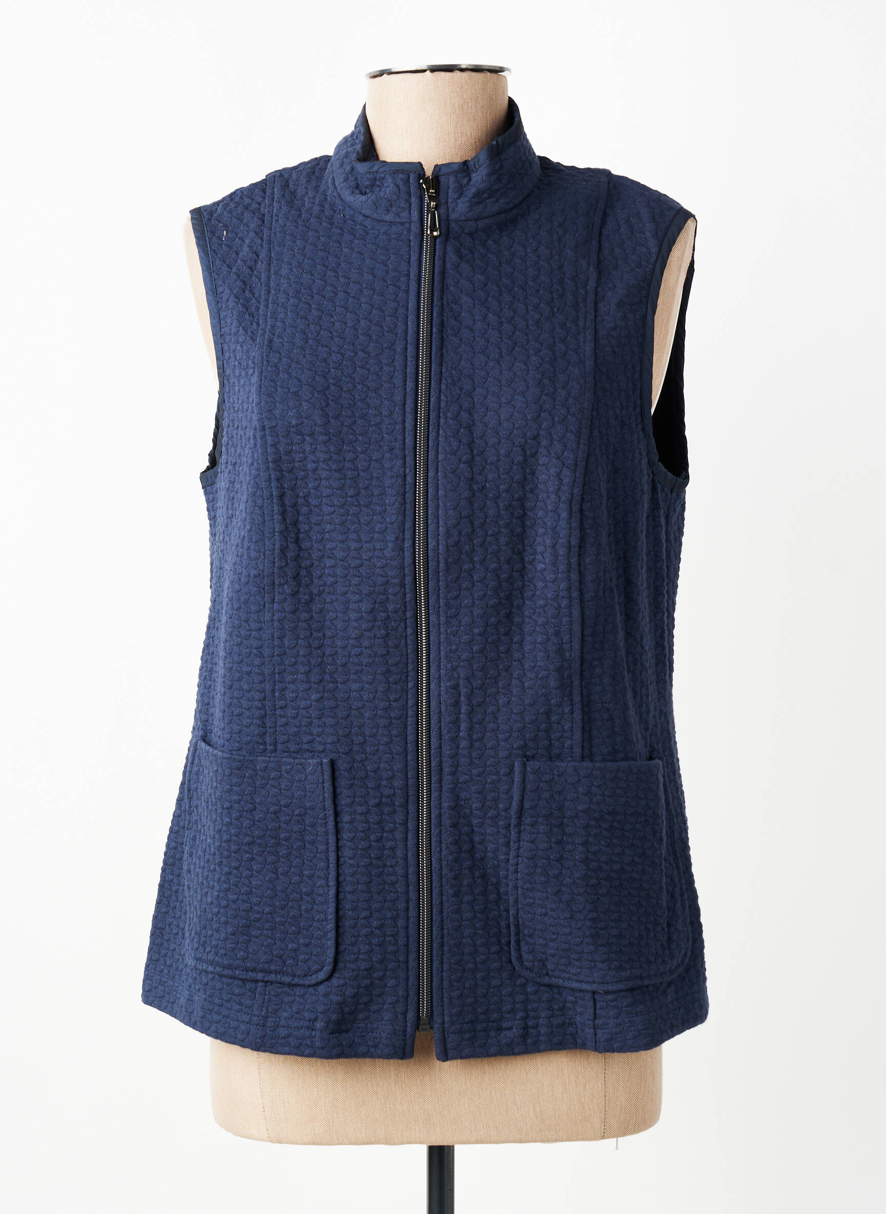 Veste casual col rond bleu RABE femme