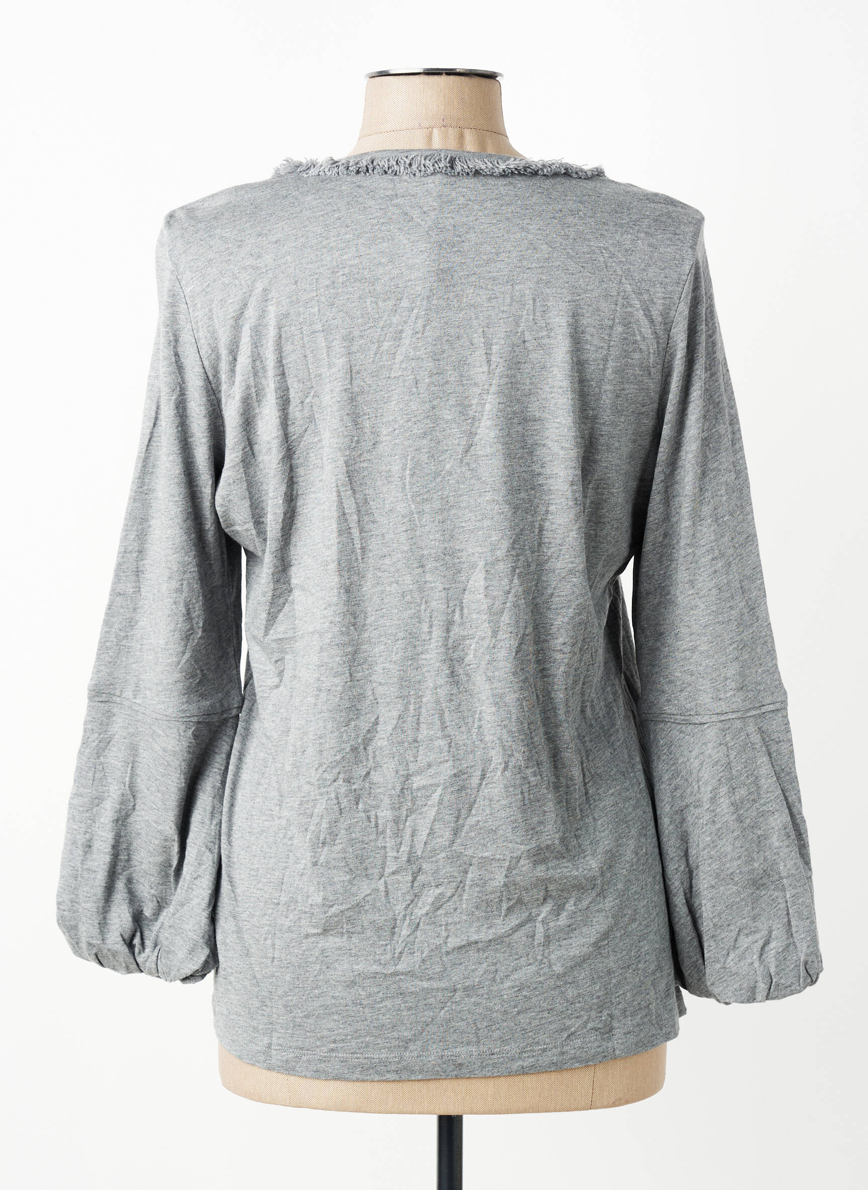 T-shirt manches longues manches longues gris ESCORPION femme