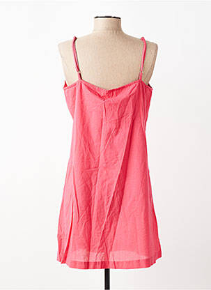 Robe courte coupe cintrée fines bretelles rouge CHICOSOLEIL femme
