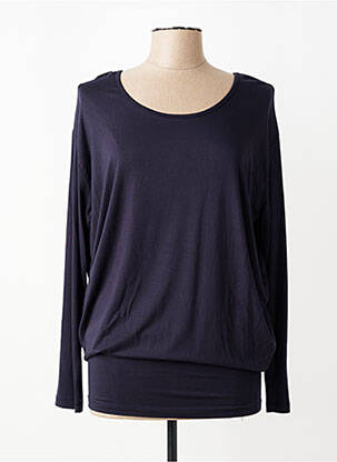 T-shirt manches longues manches longues bleu YEST femme