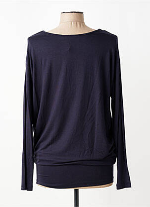 T-shirt manches longues manches longues bleu YEST femme