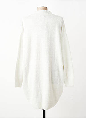 Pull tunique stretch manches longues beige MAT. femme