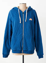 Veste casual poches bleu FRENCH DISORDER femme
