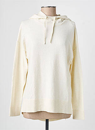 Pull coupe cintrée manches longues beige ONLY femme