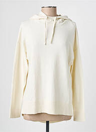 Pull coupe cintrée manches longues beige ONLY femme