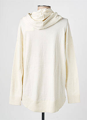 Pull coupe cintrée manches longues beige ONLY femme