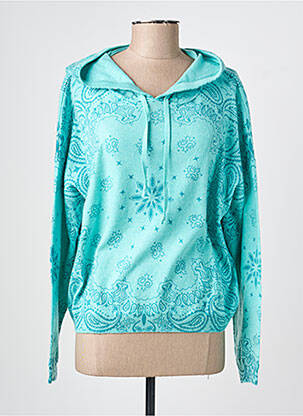 Pull stretch manches longues bleu ADORE femme