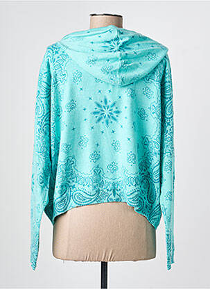 Pull stretch manches longues bleu ADORE femme