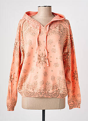 Pull stretch manches longues orange ADORE femme