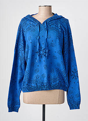 Pull stretch manches longues bleu fonce ADORE femme