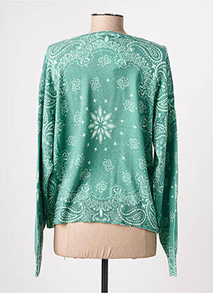 Pull stretch manches longues vert ADORE femme