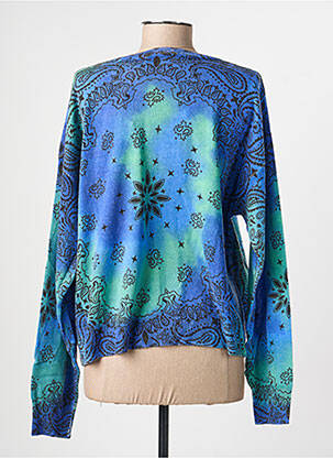 Pull stretch manches longues bleu ADORE femme