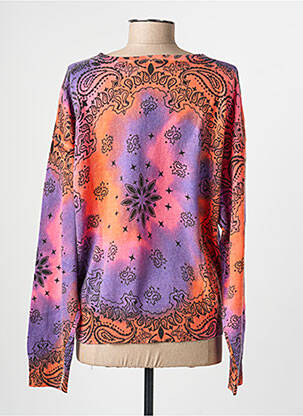 Pull stretch manches longues violet ADORE femme