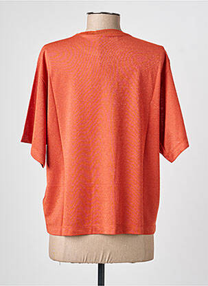 Top coupe fluide manches courtes orange MOS MOSH femme