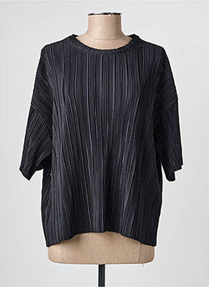 Top stretch manches courtes noir ONLY femme