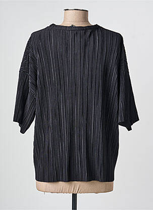 Top stretch manches courtes noir ONLY femme