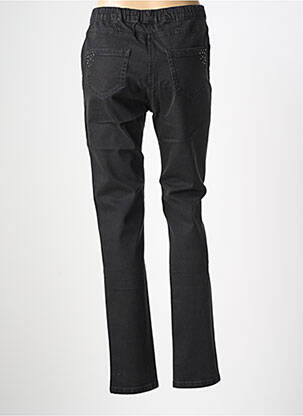 Jeans coupe slim stretch taille normale noir GRIFFON femme