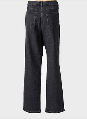 Jeans coupe droite stretch taille normale noir PAUPORTÉ femme