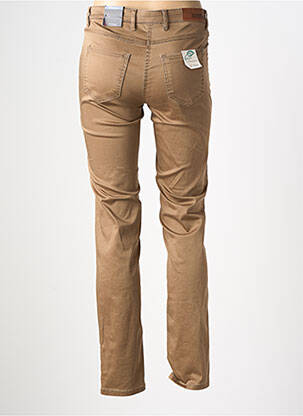 Jeans coupe slim stretch taille normale marron TONI femme