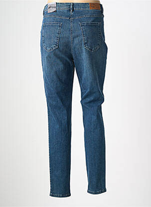 Jeans coupe slim stretch taille normale bleu TONI femme