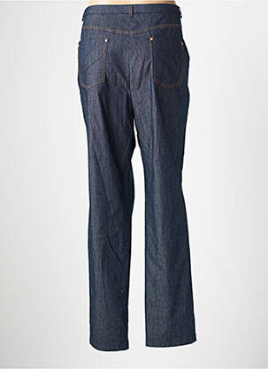 Jeans coupe slim stretch taille normale bleu PAUPORTÉ femme