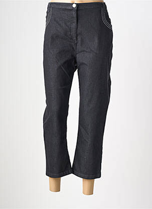Jeans coupe slim stretch taille normale noir LEWINGER femme