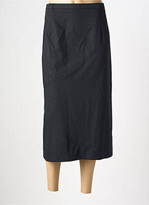 Jupe longue fermeture zippée au dos noir PAUPORTÉ femme