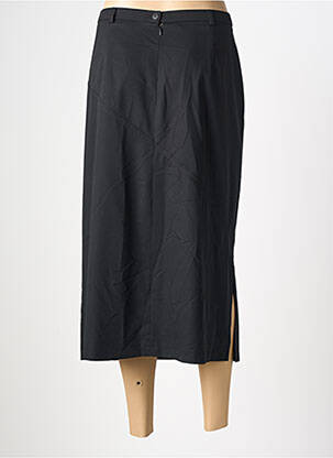 Jupe longue fermeture zippée au dos noir PAUPORTÉ femme