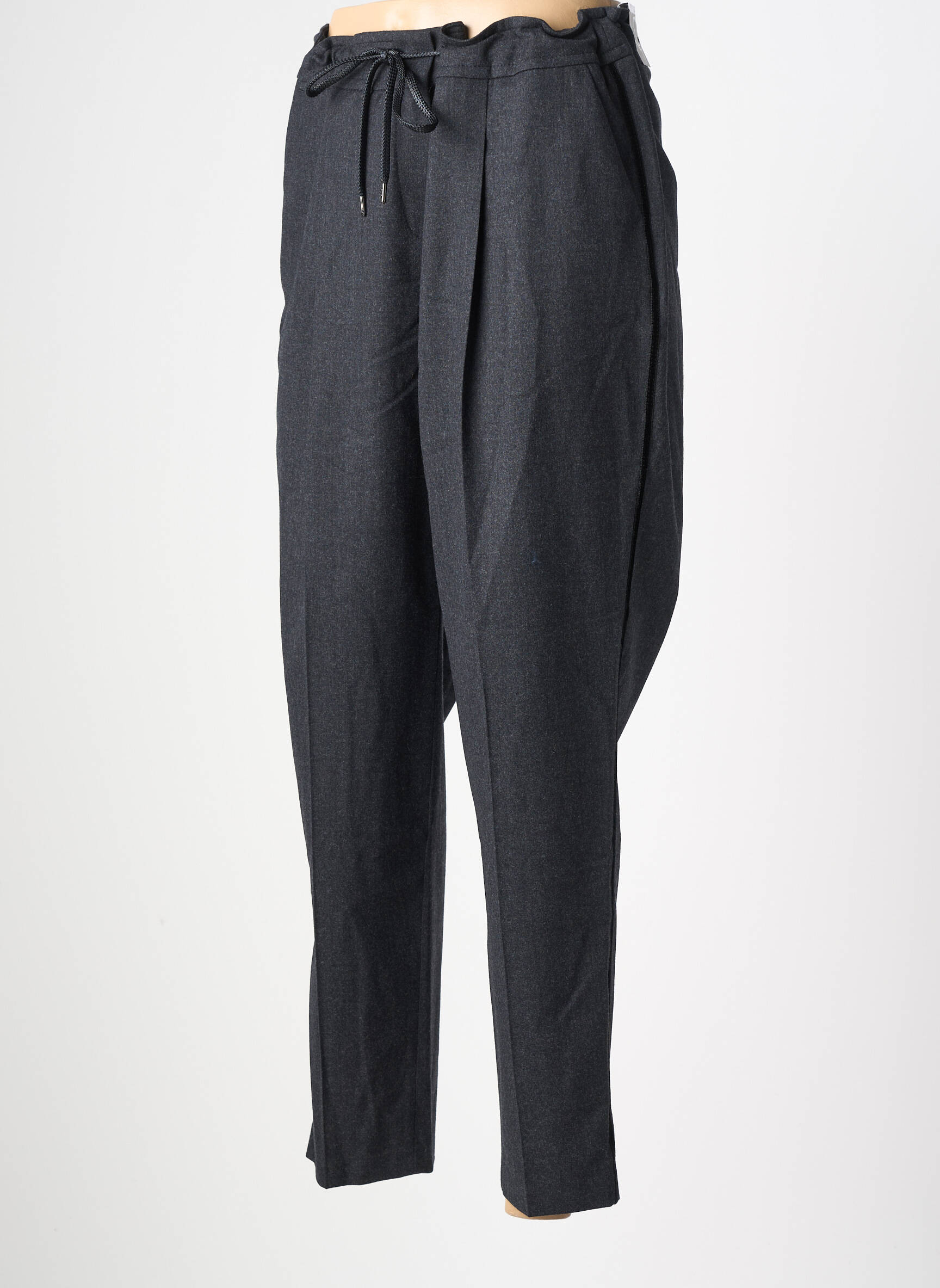 Pantalon chino taille normale taille normale gris TONI femme
