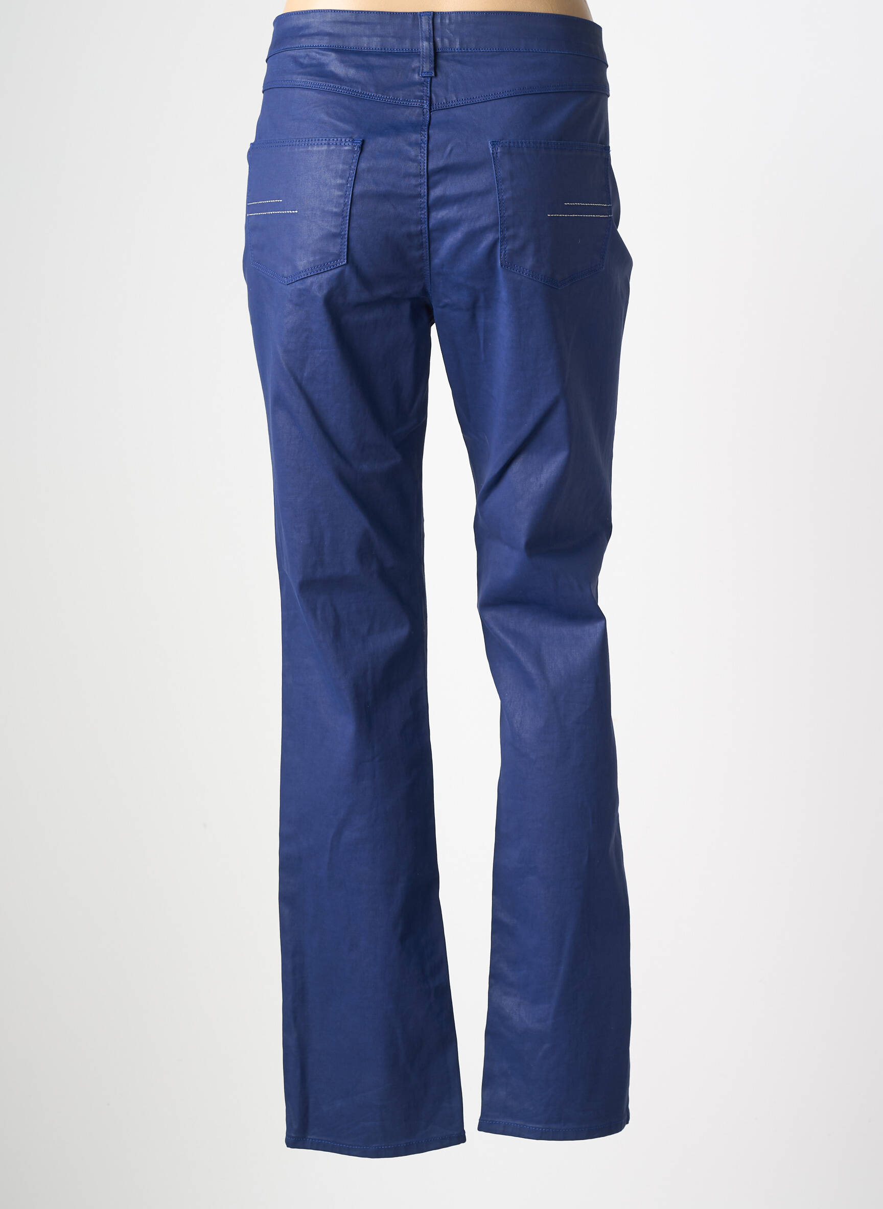 Jeans coupe slim stretch taille normale bleu KARTING femme