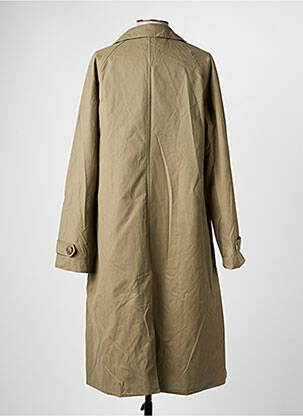 Trench poches sans capuche vert CHANCE femme