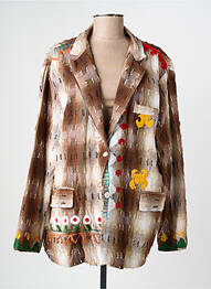 Blazer poches marron CORNER femme