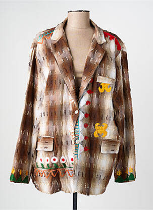 Blazer poches marron CORNER femme